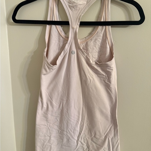 Lululemon Racerback Tank Top-Light Pink - Picture 2 of 2